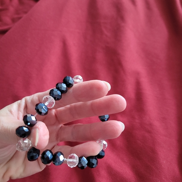 Lofttan black bread elastic bracelet - Picture 3 of 4